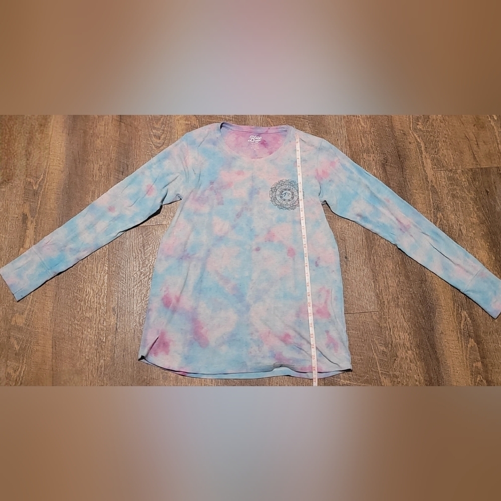 Vibrant Tie-Dye Long Sleeve Kids Tee